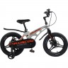 Детский Двухколесный Велосипед, Серия "Cosmic", Делюкс, 16", Серый Матовый (2023) MSC-C1623D