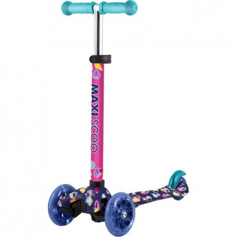 Самокат 3-х колесный MAXISCOO "BABY" (2022), со светящимися колесами, русалки Самокат 3-х колесный MAXISCOO "BABY" (2022), со светящимися колесами, русалки